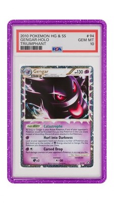 GradedGuard PSA Graded Guard Protector Purple Glitter Limited Edition Exclusive