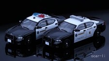 Rollin 1/64 Dodge Charger 08 Los Angeles County Sheriff 2-car set Diecast Car