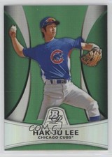 2010 Bowman Platinum Prospects Green Refractor 297/499 Hak-Ju Lee #PP27 0l2