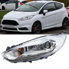 Left Passenger Halogen Headlight Headlamp W/Motor For Ford Fiesta MK7 2013