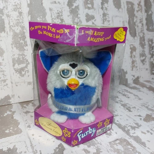 Furby Special Millennium Edition Y2K #/50,000 ~ Tiger 1999 ~ Damaged Package