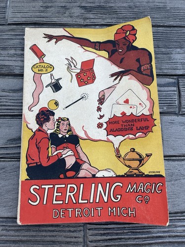1945 Catalog No. 2 "Sterling Magic Co." , Detroit, Mich. w/ Magic Tricks.