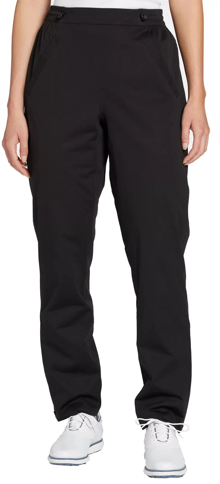 NEW Walter Hagen Golf Women’s XL P11 Rain Pants – Pure Black – Waterproof