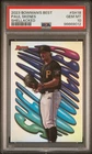 2023 Bowman’s Best Paul Skenes Shellacked Refractor #SH-18 RC PSA 10 GEM MINT