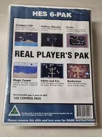 Nintendo NES Real Player's 6-Pak HES 6 in 1
