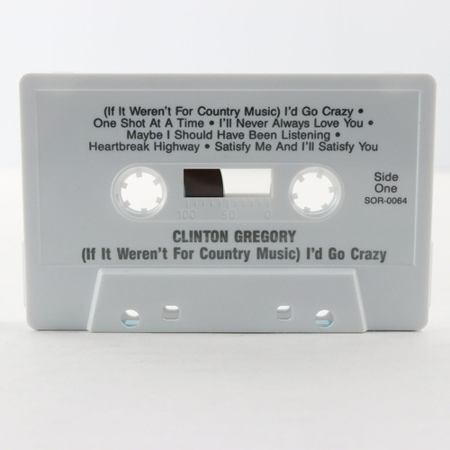 If It Weren't for Country Music I'd Go Crazy by Clinton Gregory, Cassette Tape - Picture 4 of 7