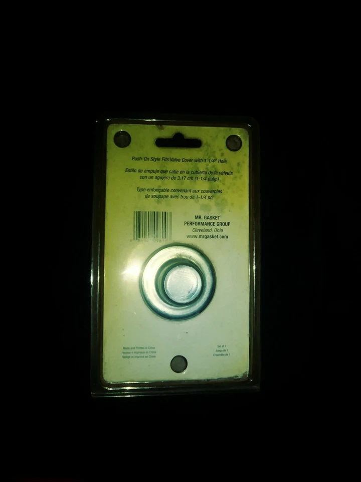 Tapa de llenado de aceite/respirador Mr. Gasket 9810 Foto 2 de 2