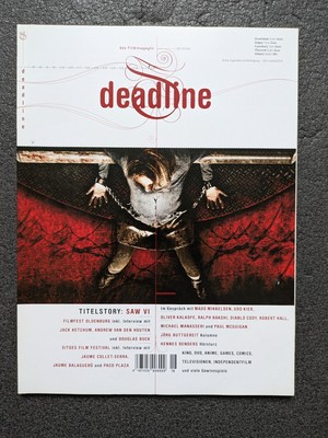 Deadline #18 | Filmmagazin | Titelstory: SAW VI (2009)