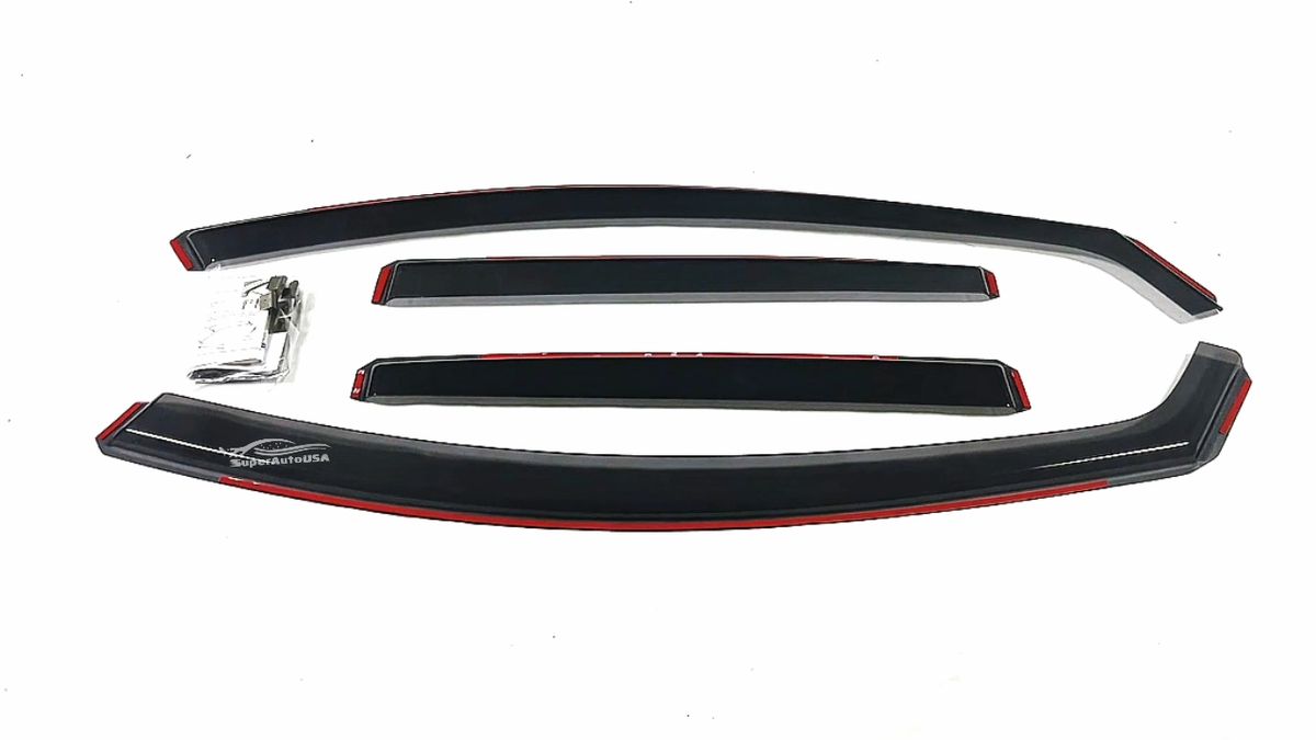 Fits Acura MDX 2022-2025 In-Channel Vent Window Visor Rain Wind