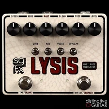 BRAND NEW SOLIDGOLDFX LYSIS MKII POLYPHONIC FUZZ OCTAVE MODULATOR