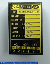 DEIF TAC-210DG/3 243114.40 Current Transducer TAC210DG 24VDC Marine Store Spare