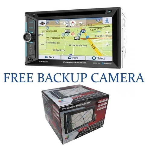 Smart ForTwo 2011-2015 Navigation Radio PDN-623B Bluetooth USB DVD 6.2'' GPS - Picture 1 of 3