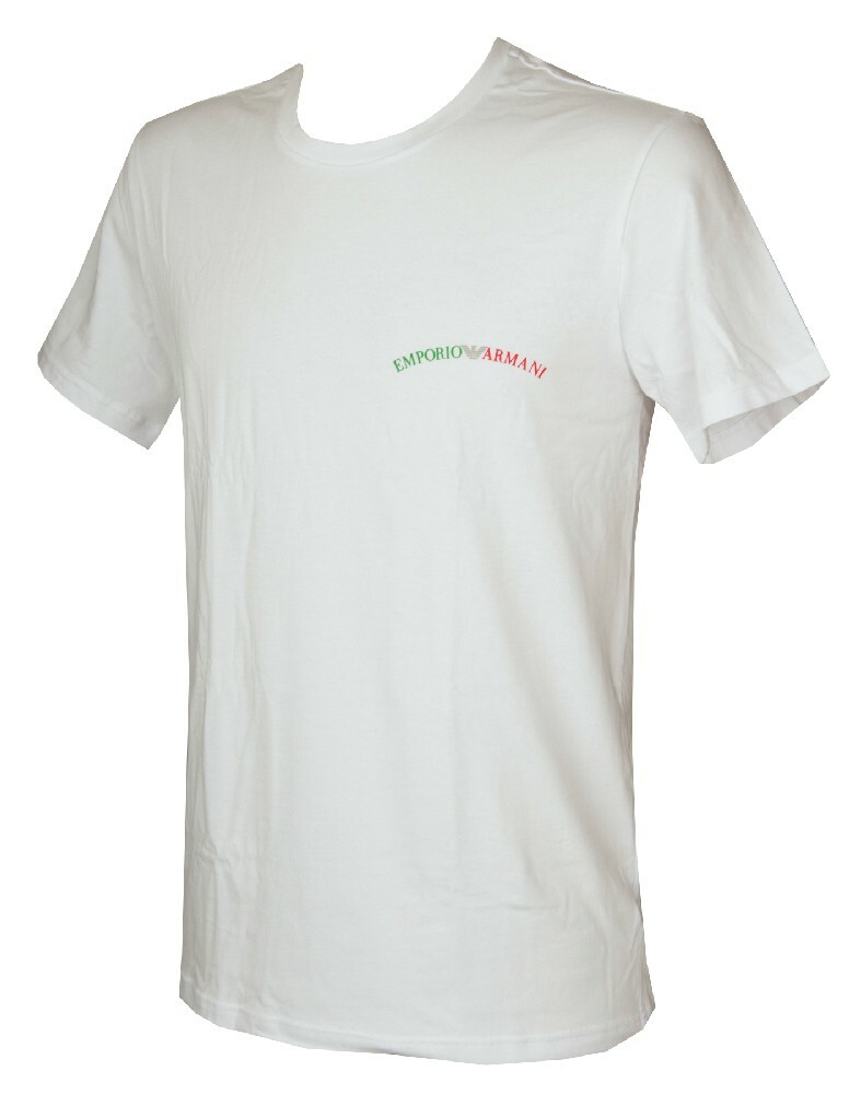 Футболка mit Rundhals Kurzarm Mnner Herren Mann EMPORIO ARMANI Artikel 110853 0Р 12690₽