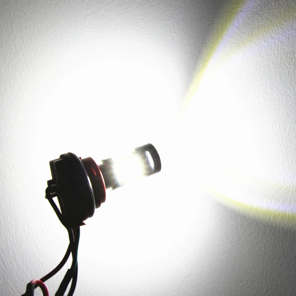 Blanco Amarillo Color Conmutador 36-LED 3157 Bombilla de circulación diurna|Señal de giro Foto 4 de 4