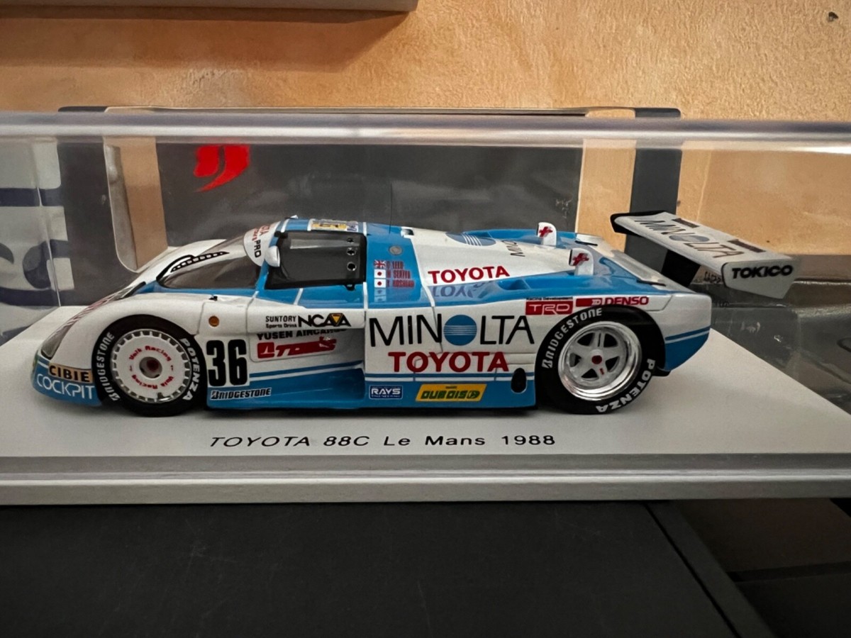 SPARK 1/43 TOYOTA 88C ルマン 1988 未開封暗所保管】スパーク1/43 TOYOTA88C Le Mans 1988