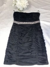 Forever 21 Black Strapless Dress Size Small