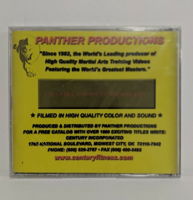 Panther Productions Martial Arts Training CAPOEIRA ADVANCED TECHNIQUES