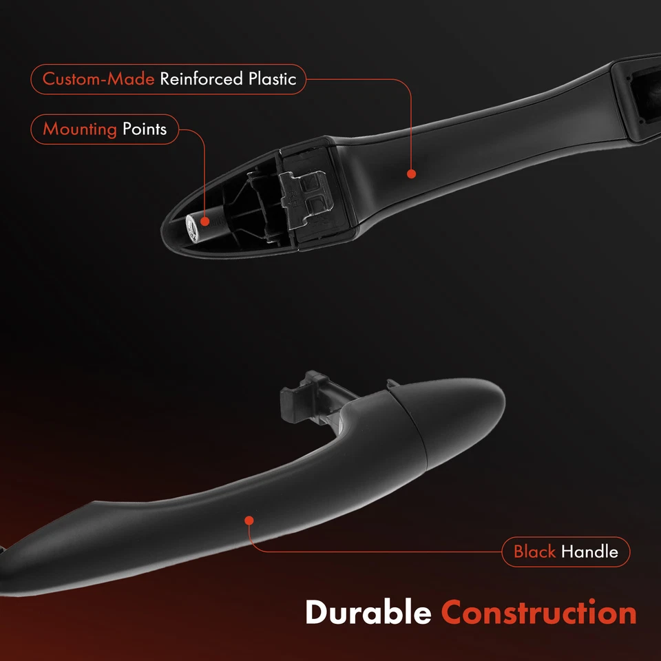 Manija de puerta exterior negra para pasajero delantero o trasero para Kia Sportage 2011-2016 Foto 4 de 4