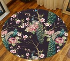 3D Peacock Pattern NA5051 Game Rug Mat Elegant Photo Carpet Mat Fay