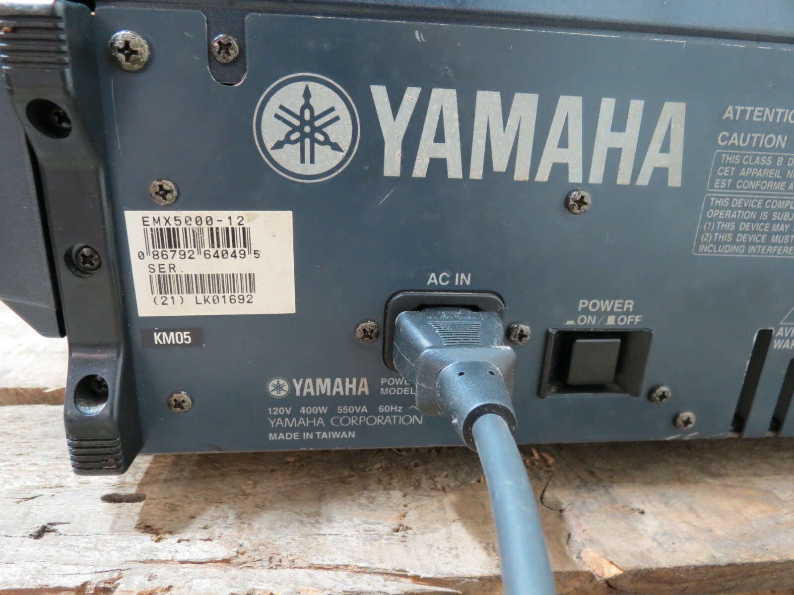 Yamaha EMX 500012; 12 Channel Powered Mixer w/effects eBay