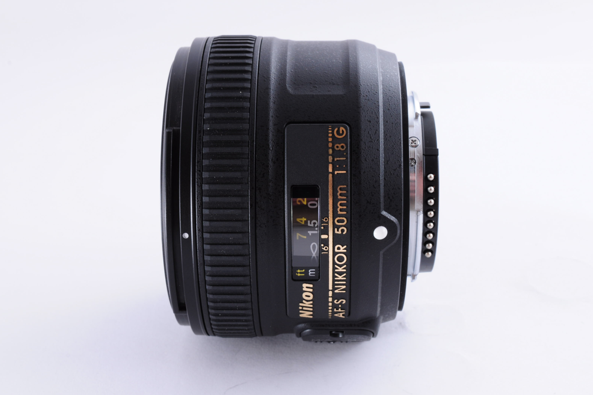 Nikon NIKKOR AF-S 50mm F/1.8G Lens w/Hood, Box MINT From