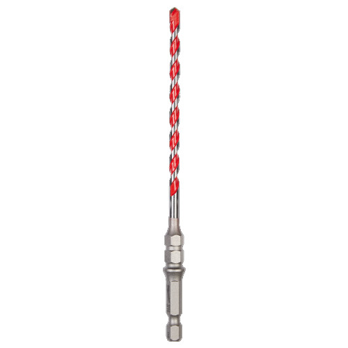 Milwaukee 48-20-9096 Impact Duty 3/16" x 6" Carbide Bit w/ Hex Collar