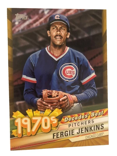 Topps Fergie Jenkins Baseball Sports Trading Cards & Accessories