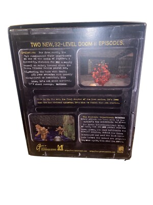 VTG Final Doom PC Big Box Windows 95 CD-ROM 1994 iD Software VTG Final Doom PC Big Box Windows 95 CD-ROM 1994 iD Software
