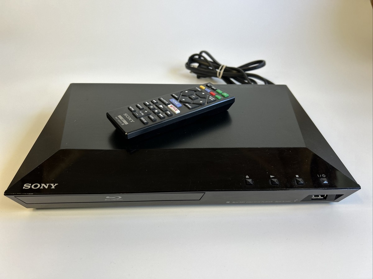 Sony BDP-S1100 1080p Blu-ray/DVD Video Player w/Remote Sony BDP-S1100 1080p Blu-ray/DVD Video Player w/Remote