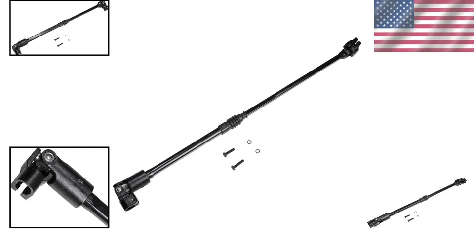 Precision Steering Shaft w/U Joint for 1987-1995 Jeep Wrangler - Durable Design - Imagem 2 de 4