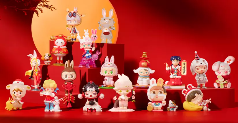 POP MART Three! Two! One! Chinese New Year Series Blind Box Confirmed Figure