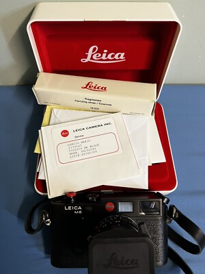 Leica M6 non-TTL Camera Body Black Rangefinder, 35mm