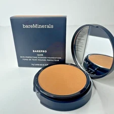 Bareminerals Barepro 16Hr Skin Perfecting Powder Foundation Medium Deep 40 Warm
