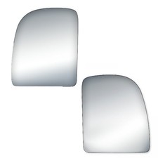 Upper Pair Set Mirror Glass For 99-07 Ford F250 F350 F450 F550 Super Duty Lhrh Upper Pair Set Mirror Glass For 99-07 Ford F250 F350 F450 F550 Super Duty Lhrh