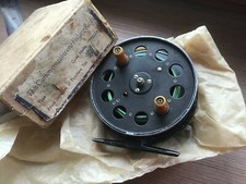 Vintage WR SPEEDIA wide drum Centrepin reel