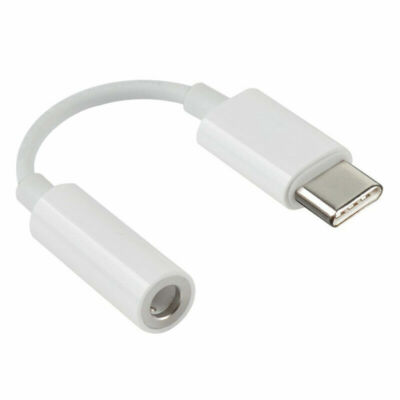 USB C Adapter Type C Port to 3.5mm Aux Audio Jack Earphone Cable USB 3.1