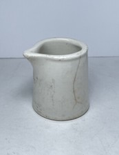 Vintage Chevrolet Stoneware Cup Pouring Creamer Chevy 377 1/2 Made In USA