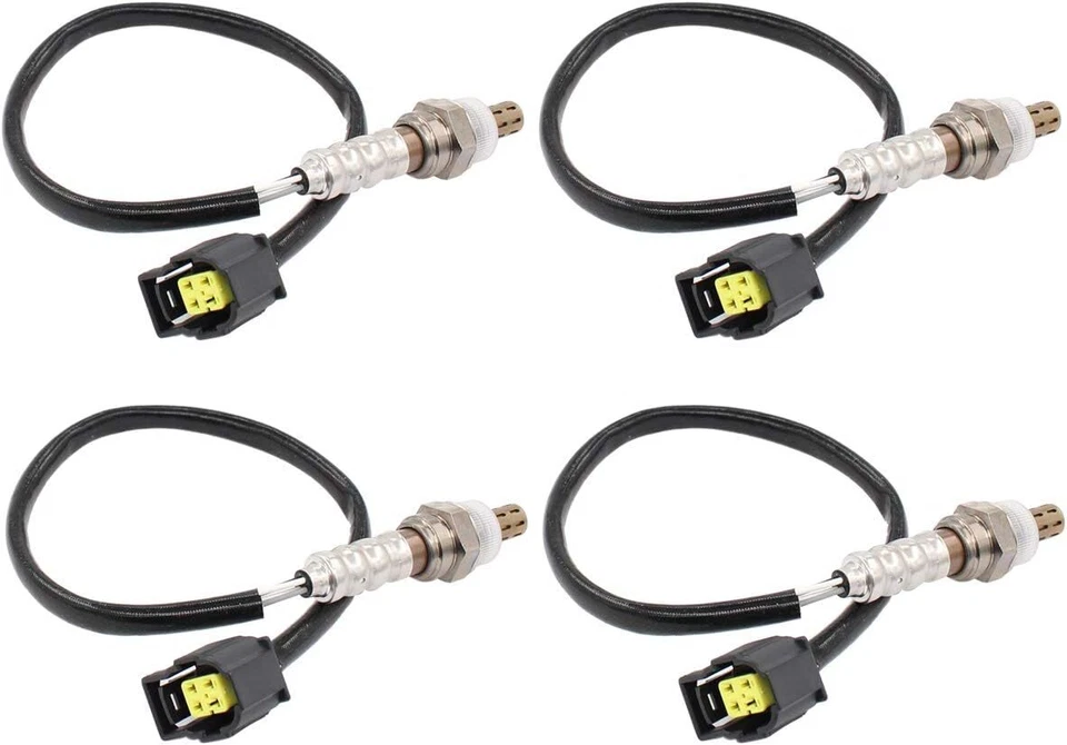 Sensores de oxígeno ascendentes+abajo 4 piezas para Mitsubishi Raider 3,7 L V6 2006 2007 2008 2009 Foto 3 de 4