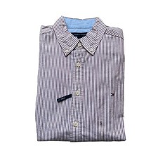NWT Tommy Hilfiger Men's Custom Fit Essential Stretch Oxford Button Down Shirt