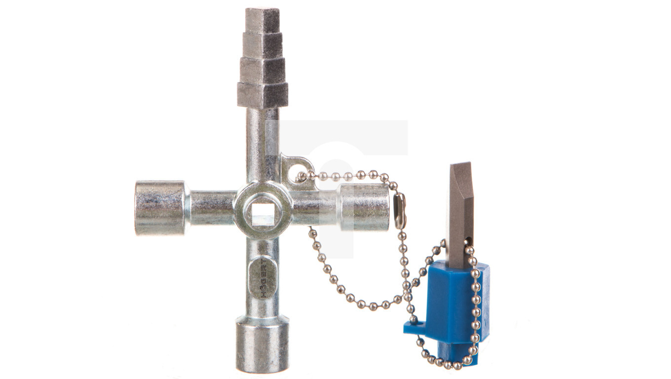 Universal key for cabinets, 9 bits /T2UK