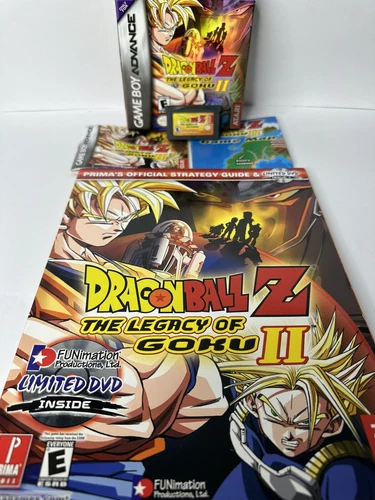 Dragon Ball Z: The Legacy of Goku II Nintendo Game Boy Advance en caja y guía como nuevo