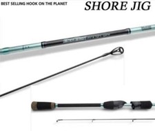 CANNA D APESCA MEDMAX SHORE JIG 10' MUSTAD 40 - 100 GR JIGGING MARE SPINNING