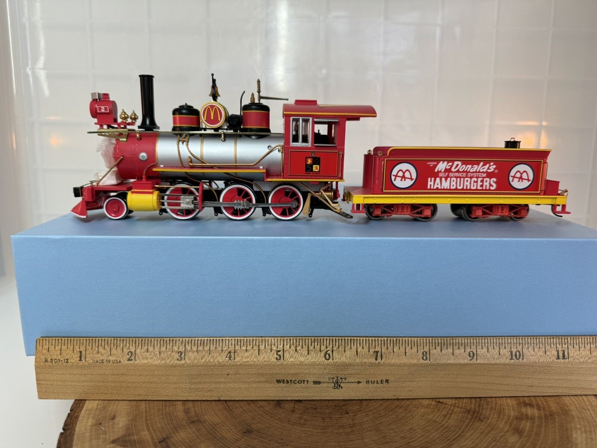 Hawthorne Village McDonald's 50th Anniversary Train Set Bachmann