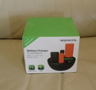 BEBONCOOL Battery Charger  for XSS/ XSX/ X-with 4  Rechargeable Batteries