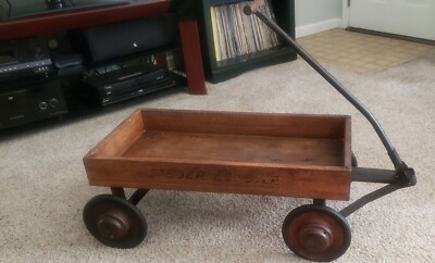 ''Steger Coaster'' Wooden Wagon