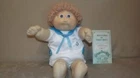 Vintage Cabbage Patch Kids Doll BOY 1985 Adoption papers Sailor Clothes Coleco