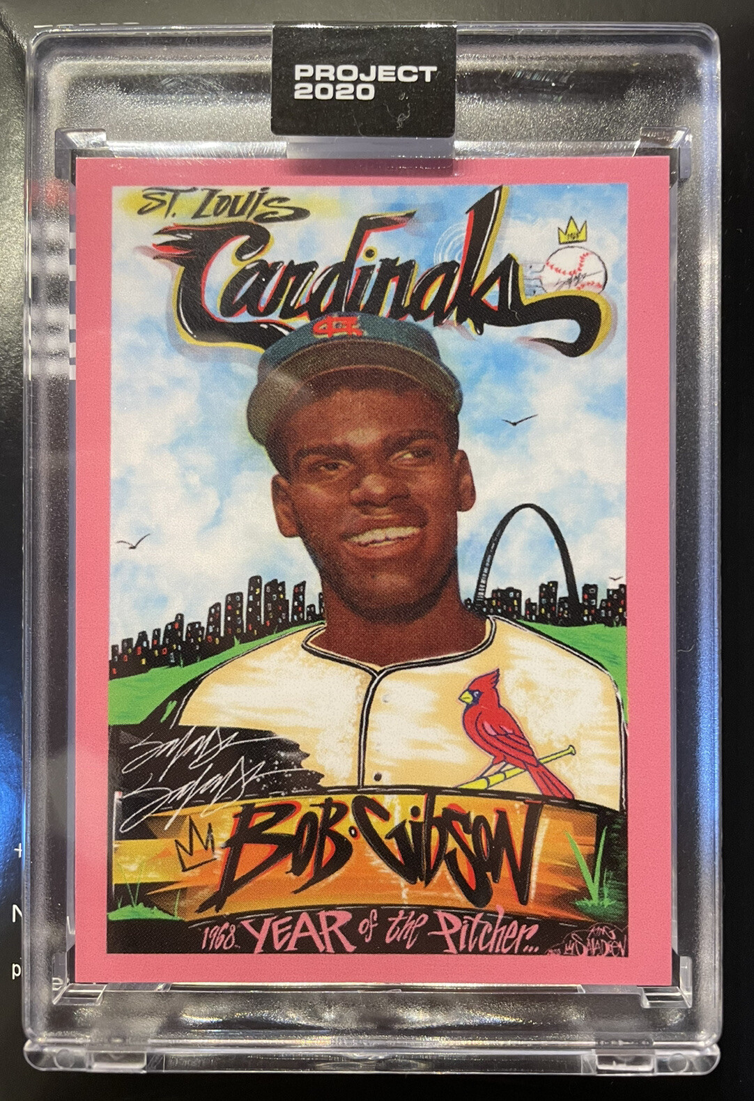 Topps Project 2020 - 1959 Bob Gibson Cardinals by King Saladeen - #124