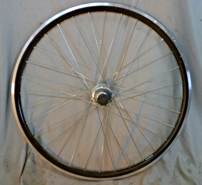 Brown 700c Front Road Wheel High Flange Hub 96/18mm 32S PV Alloy