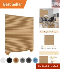 Easy Install Cordless Pleated Paper Blinds - Perfect for Home & Nursery Windows