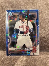 2021 Bowman Sapphire Chrome Prospects #BCP-37 Jeisson Rosario Boston Red Sox